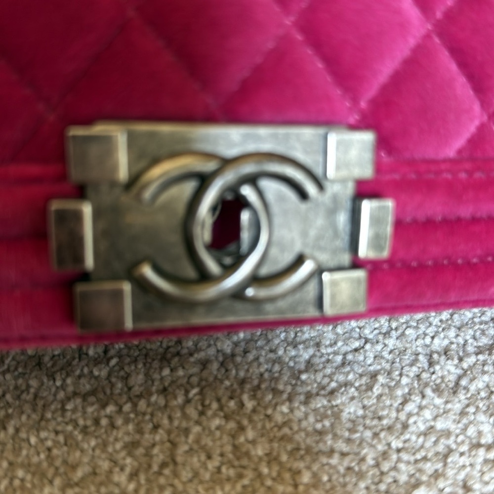 💥✨💫💕 Chanel Boy Bag  AUTHENTIC 💕 - Picture 6 of 7